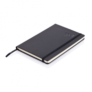 Logotrade advertising product image of: Deluxe hardcover PU A5 notebook