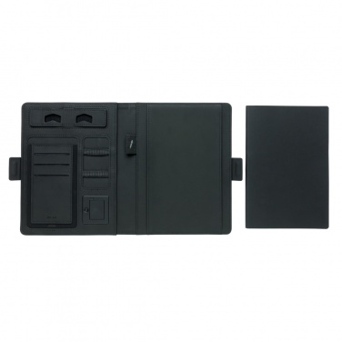 Logo trade promotional gifts image of: Air 5W wireless charging notebook cover A5