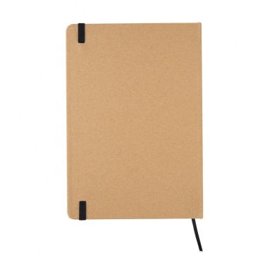 Logo trade promotional giveaways picture of: A5 kraft notebook