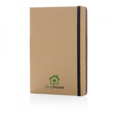 Logotrade corporate gift image of: A5 kraft notebook