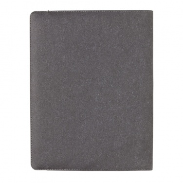 Logo trade promotional merchandise picture of: Recycled leather A4 portfolio