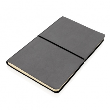Logo trade advertising products picture of: Modern deluxe softcover A5 notebook