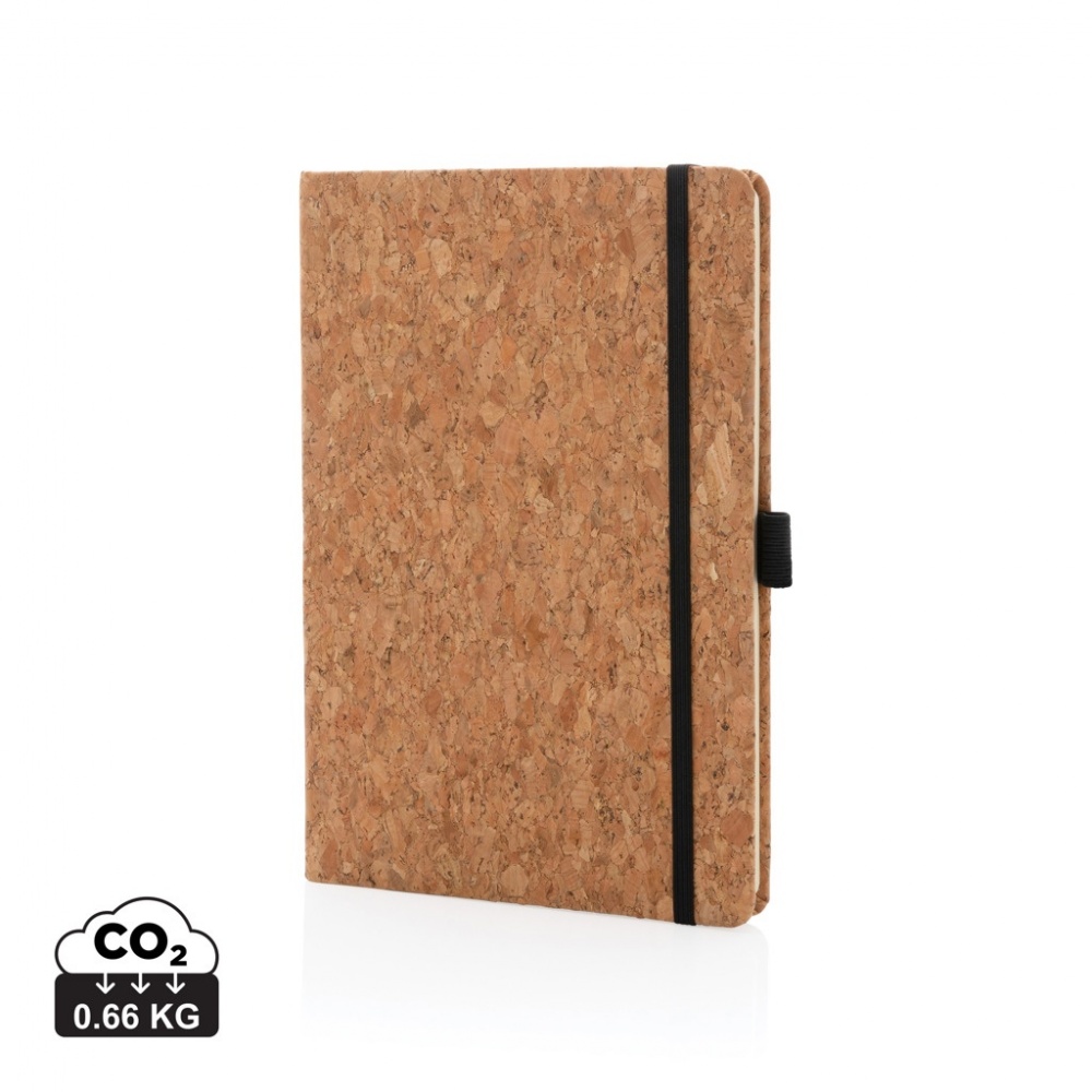 Logotrade promotional gift picture of: Cork hardcover notebook A5