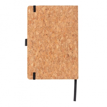 Logotrade promotional giveaway image of: Cork hardcover notebook A5