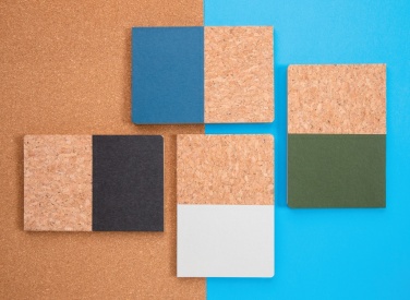 Logo trade promotional items image of: A5 cork & kraft notebook