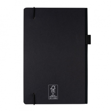 Logotrade promotional item image of: A5 deluxe kraft hardcover notebook