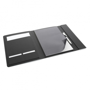 Logo trade corporate gifts image of: Impact Aware™ A4 portfolio with magnetic closure