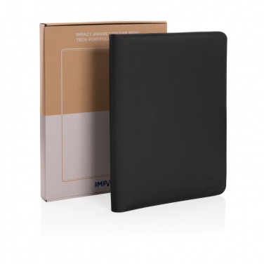Logotrade advertising product picture of: Impact Aware™ deluxe 300D tech portfolio with zipper