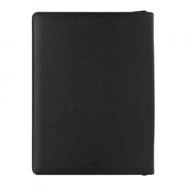 Logotrade promotional giveaway picture of: Swiss Peak Heritage RCS rPU A4 portfolio with zipper