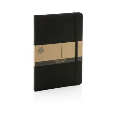 Logotrade promotional item image of: GRS certified RPET A5 notebook