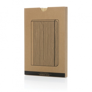 Logotrade corporate gift image of: Scribe bamboo A5 Notebook