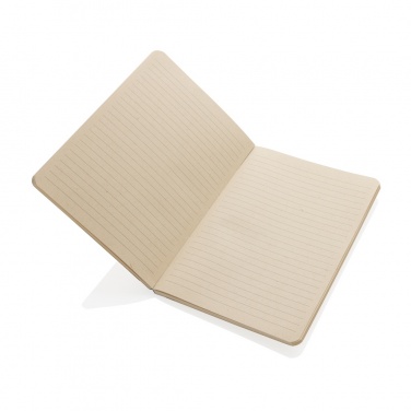 Logo trade promotional gift photo of: Stylo Sugarcane paper A5 Notebook