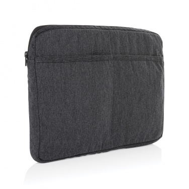 Logotrade promotional products photo of: Laluka AWARE™ recycled cotton 15.6 inch laptop sleeve