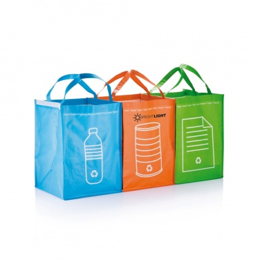 Logotrade promotional gift image of: 3pcs recycle waste bags