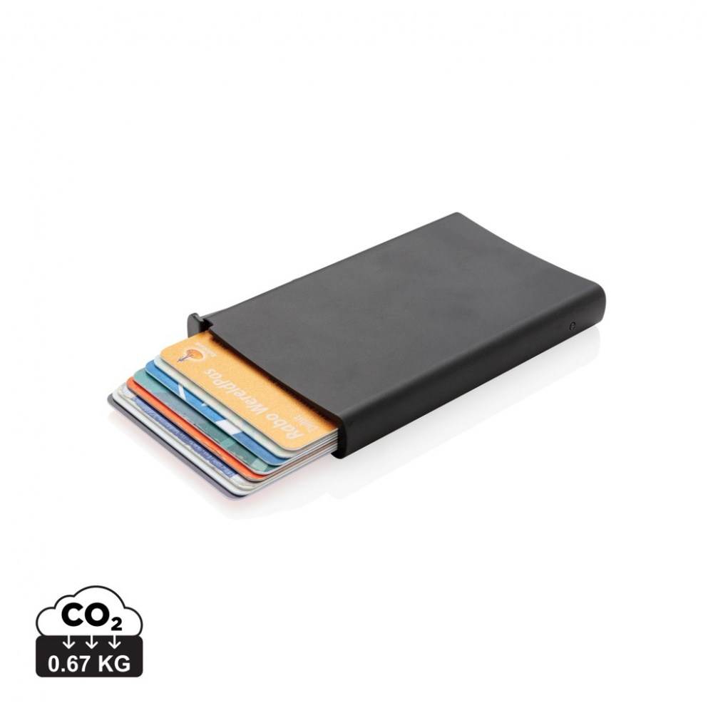 Logo trade promotional items picture of: Standard aluminium RFID cardholder