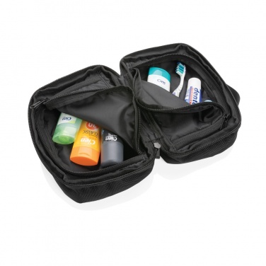 Logotrade promotional gift picture of: Swiss Peak AWARE™ RPET Voyager toiletry bag