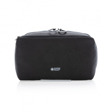 Logo trade promotional merchandise photo of: Swiss Peak AWARE™ toiletry bag PVC free