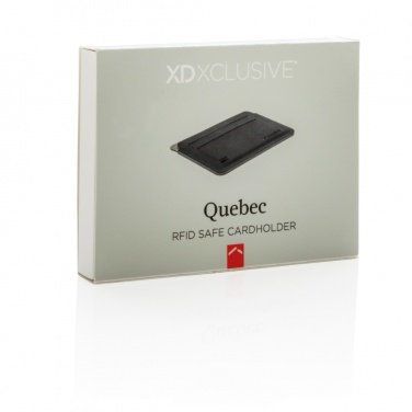 Logotrade promotional giveaway picture of: Quebec RFID safe cardholder
