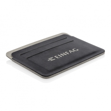 Logo trade promotional items picture of: Quebec RFID safe cardholder