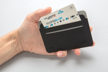 Logo trade advertising products image of: Quebec RFID safe cardholder