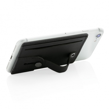 Logo trade promotional gifts picture of: 3-in-1 Phone Card Holder RFID