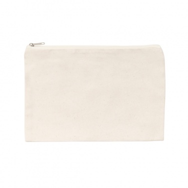 Logo trade promotional merchandise photo of: Impact Aware™ 285 gsm rcanvas pencil case undyed