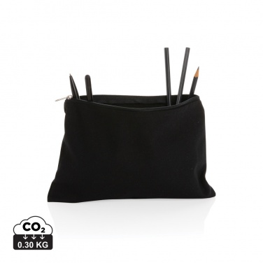 Logo trade promotional merchandise image of: Impact Aware™ 285 gsm rcanvas pencil case undyed