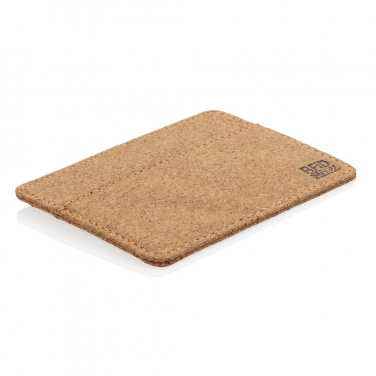 Logo trade promotional merchandise image of: Cork secure RFID slim wallet