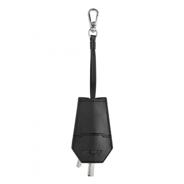 Logo trade business gift photo of: SP Tula RCS certified recycled PU key holder and pen set