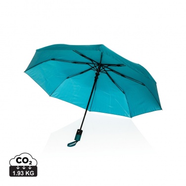 Logotrade promotional gift image of: 21" Impact AWARE™ 190T mini auto open umbrella