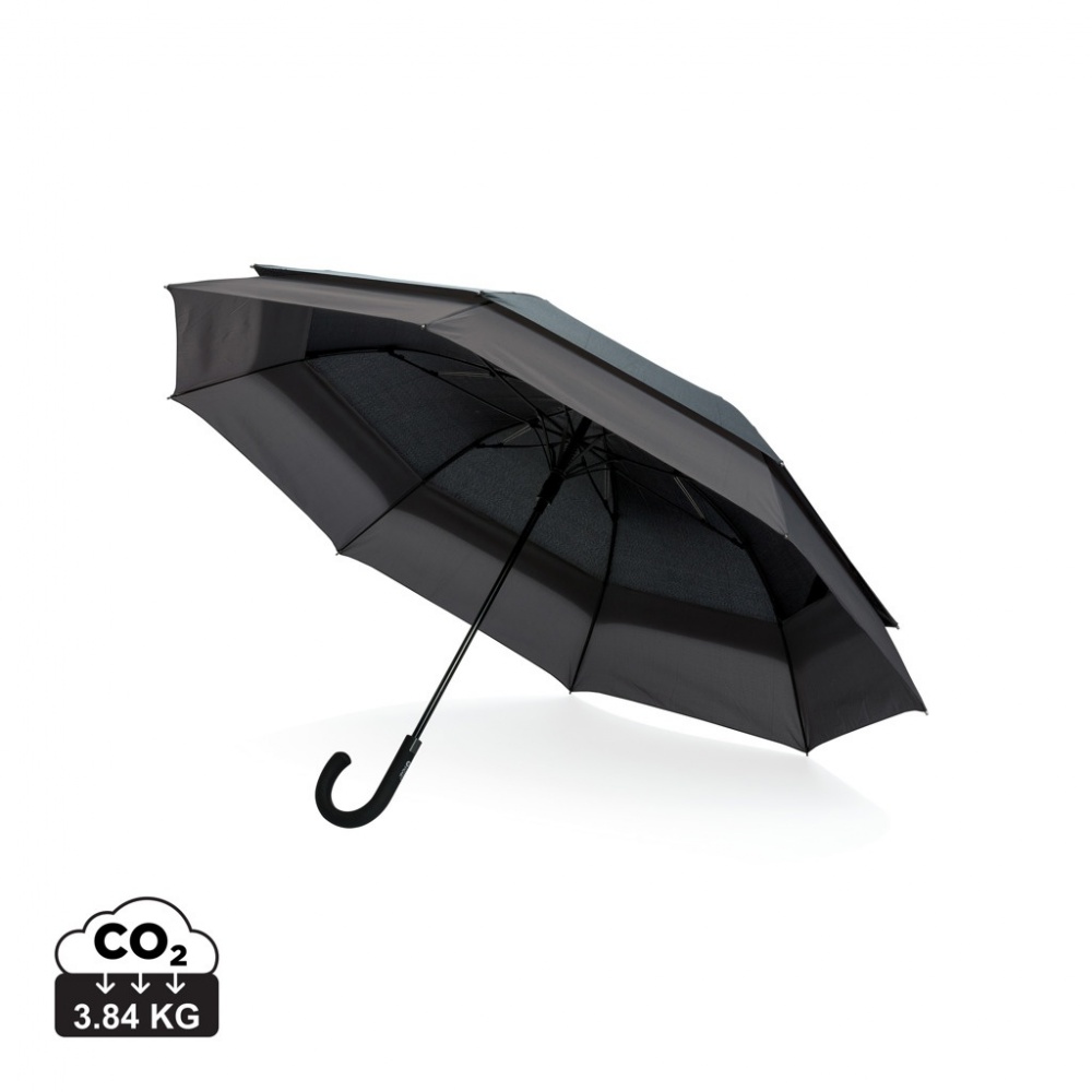 Logo trade promotional giveaways picture of: Swiss Peak AWARE™ 23" to 27" expandable umbrella