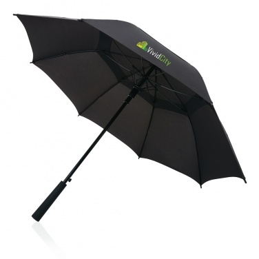 Logotrade promotional merchandise photo of: Swiss peak AWARE™ Tornado 23” storm umbrella