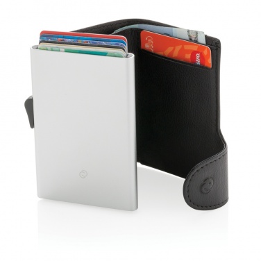 Logo trade promotional merchandise picture of: C-Secure RFID card holder & wallet