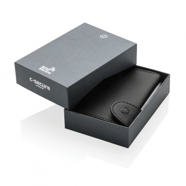 Logo trade advertising products picture of: C-Secure RFID card holder & wallet