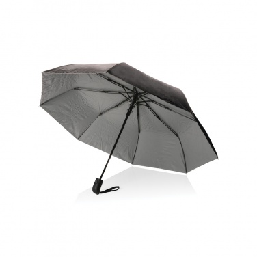 Logo trade promotional merchandise image of: 21" Impact AWARE™ RPET 190T Pongee dual colour mini umbrella