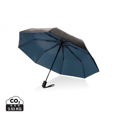 Logotrade promotional giveaways photo of: 21" Impact AWARE™ RPET 190T Pongee dual colour mini umbrella