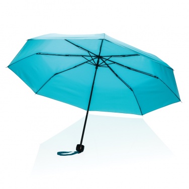 Logo trade promotional gifts picture of: 20.5" Impact AWARE™ RPET 190T mini umbrella
