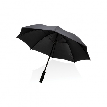 Logo trade business gifts image of: 23" Impact AWARE™ RPET 190T Storm proof umbrella
