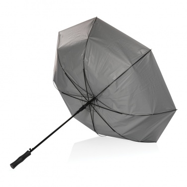 Logo trade promotional items picture of: 27" Impact AWARE™ RPET 190T dual colour auto open umbrella