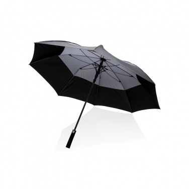 Logotrade promotional merchandise image of: 27" Impact AWARE™ RPET 190T auto open stormproof umbrella