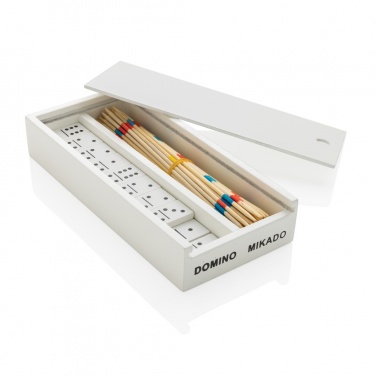 Logotrade corporate gifts photo of: Deluxe mikado/domino in wooden box