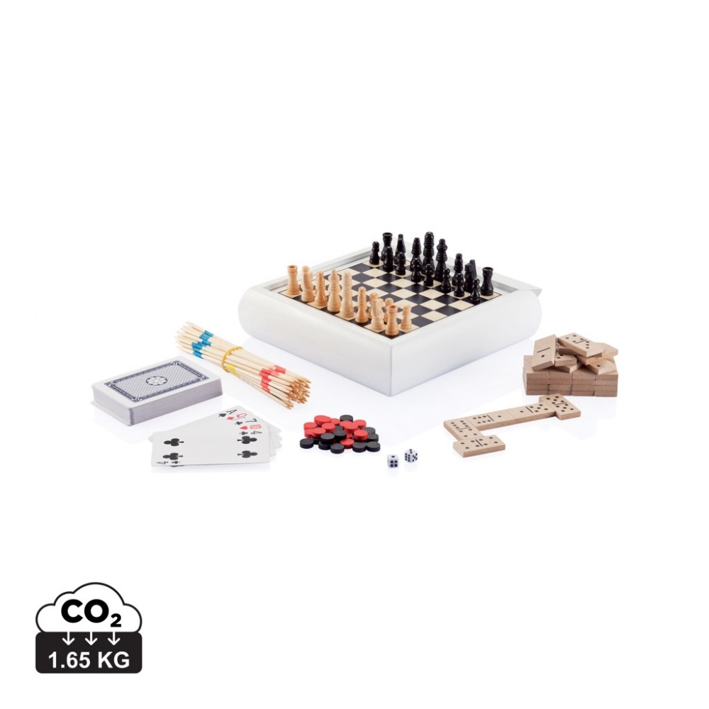 Logo trade corporate gifts picture of: 5 in 1 game set