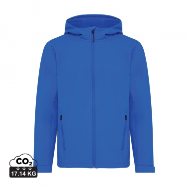 Logo trade corporate gifts picture of: Iqoniq Makalu men recycled polyester soft shell jacket