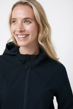 Logo trade corporate gifts picture of: Iqoniq Makalu women recycled polyester soft shell jacket
