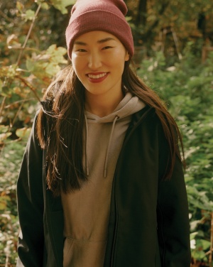 Logotrade promotional item picture of: Iqoniq Makalu women recycled polyester soft shell jacket