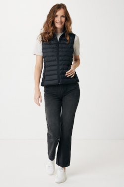 Logo trade advertising products image of: Iqoniq Meru women recycled polyester bodywarmer