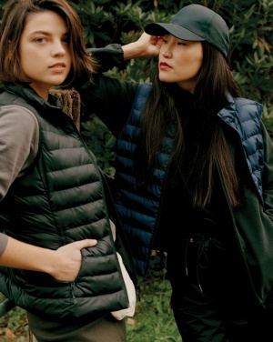 Logo trade advertising products picture of: Iqoniq Meru women recycled polyester bodywarmer