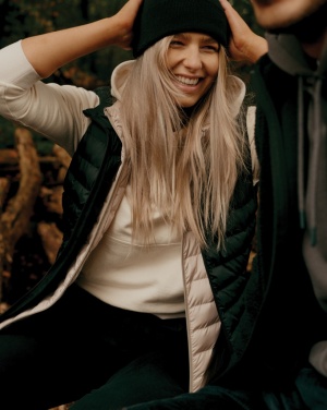 Logotrade promotional product image of: Iqoniq Meru women recycled polyester bodywarmer