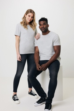 Logo trade promotional giveaway photo of: Iqoniq Manuel recycled cotton t-shirt undyed