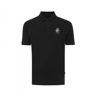 Logo trade promotional products picture of: Iqoniq Yosemite recycled cotton pique polo